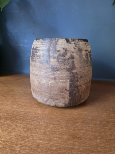 Vintage hand turned wooden - vintage,