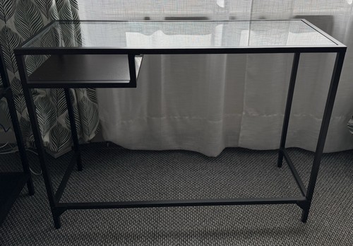 Ikea vittsjö black brown - ikea, black/brown