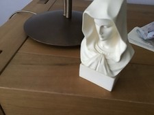 Sculpture Figurine Of Madonna Virgin Mary.