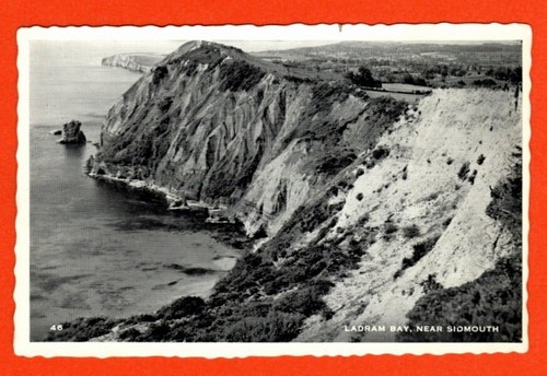561002 postcard ladram bay - postcard,