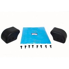 Front Bumper End Cap Kit - Land Rover Defender 90/110/130 - DA8601