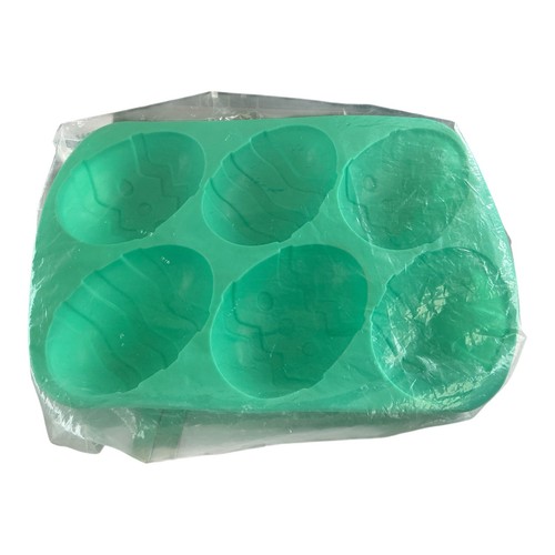 Green silicone easter - silicone, egg