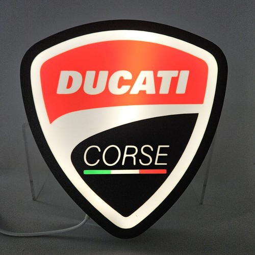 Ducati corse wall - corse, night