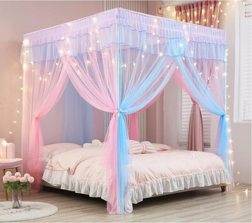 Ziqinpsq canopy bed curtains - canopy,