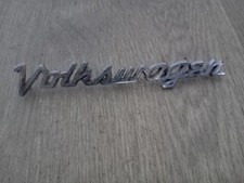 'VOLKSWAGEN' Script Badge with