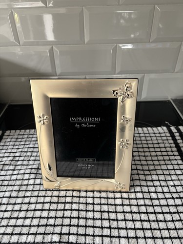 Silver plated photo frame 5x7 - plated,