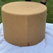 Missoni Tan Brown Cylinder Pouf Pouffe Footstool Great Condition