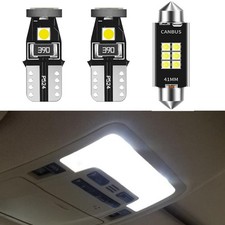 3X Xenon White Interior LED