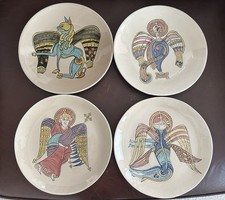 4 X Bray handmade Ireland Plates