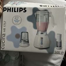 Philips Cucina Blender + Spice Grinder - 500w - white - HR1757 - boxed
