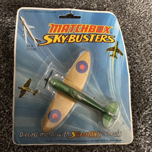 Matchbox skybusters spitfire - matchbox,