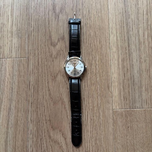 Casio mtp v001 silver dial - casio,