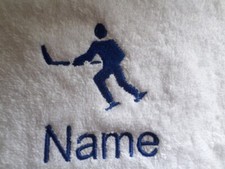 ICE HOCKEY Name Embroidered on