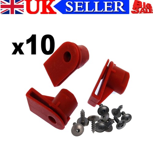 10x screw clips fasteners - 10x, in