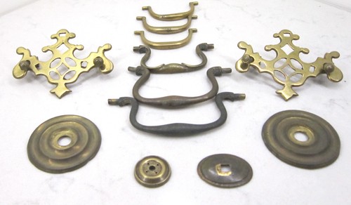 Genuine antique brass - brass, drawer