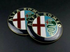 2x Alfa Romeo Badge Emblem