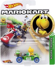 NEW OFFICIAL HOT WHEELS MARIO KART KOOPA TROOPA DIE CAST CAR CIRCUIT SPECIAL