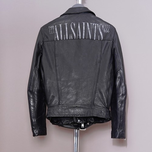 All saints leather jacket - saints,