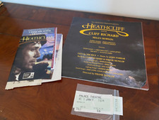 CLIFF RICHARD HEATHCLIFF OFFICIAL PROGRAMME TICKET AND EPHEMERA
