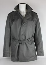 Jeff Banks Size XL Coat 24:7 Raincoat Belted Grey Softshell Business Work Articl