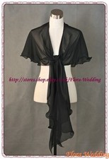 SOFT CHIFFON BRIDAL WRAP/PROM