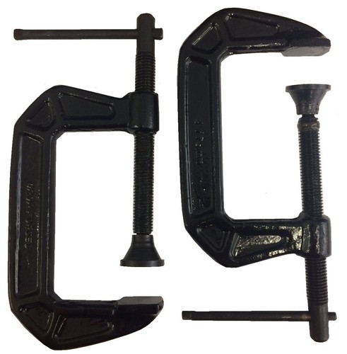 Clamp x 2 drop - drop, forged