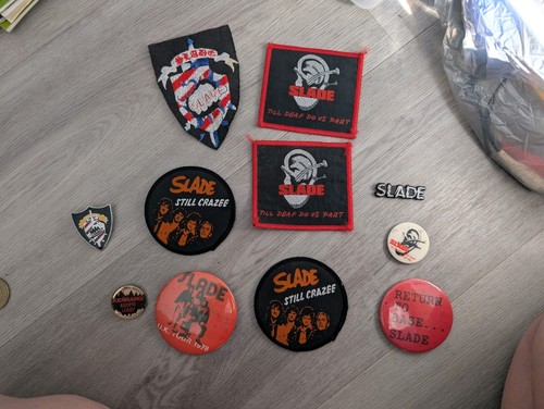 Slade badges - slade,