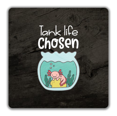 Tank life chosen axolotl fish - chosen,
