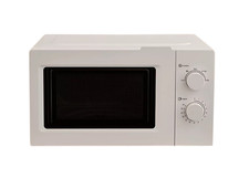 George Home GHMON0171BY4M Freestanding Manual Microwave Oven 17L 700W Cream