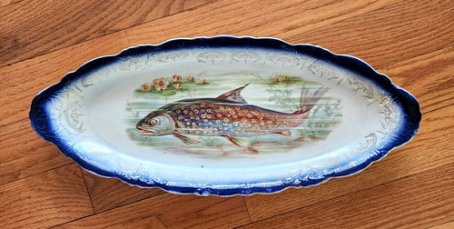 Vintage rainbow trout fish - vintage,