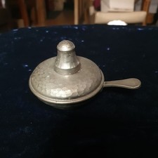 Vintage Pewter Tone Oil Burner