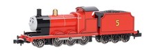 58793 Bachmann N Gauge Thomas & Friends James the Red Engine (Pre-Owned)