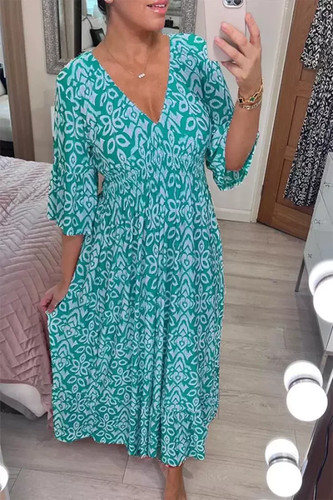 Summer neck dress womens - neck,