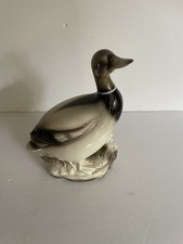 Mallard Duck Figurine (Calm Nature Decor) Vintage Ceramic