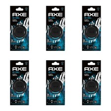 6 x AXE 3D Hanging Gel Car Office Home Air Freshener ICE CHILL scent MINT/LEMON