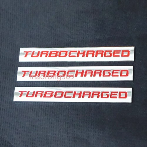Red turbocharged silver - 3x,