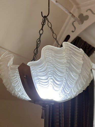 Art deco frosted glass and - art,
