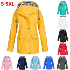 Waterproof Hooded Ladies Rain