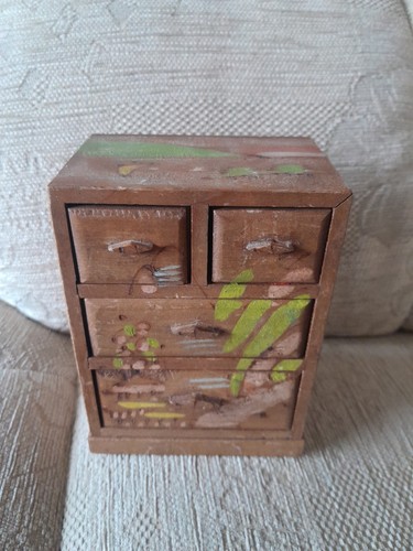 Small wooden drawers - small, hand