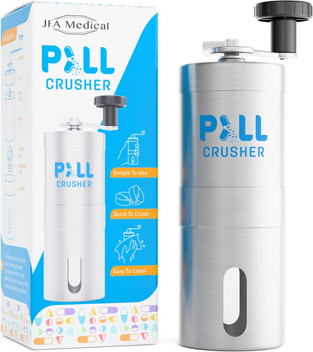 Pill grinder crusher crushes - pill,