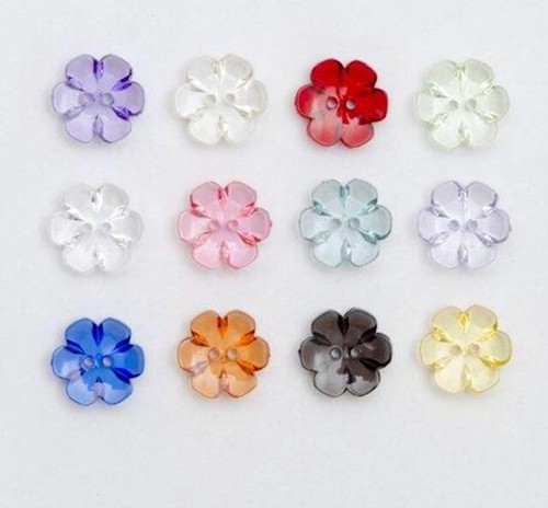 Clear flower glass style - style, 2