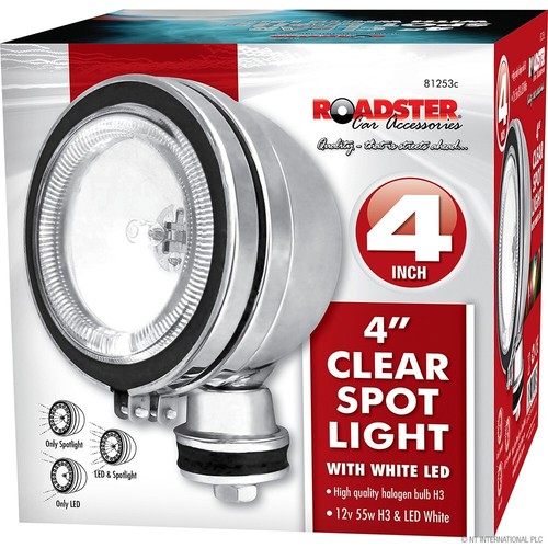 Clear white halogen car - white,