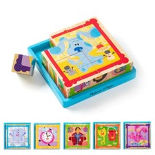 Blue's Clues & You! Wooden Cube Puzzle - 16 Pieces - Melissa & Doug
