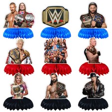 9PCS WWE 3D Honeycomb