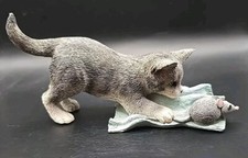 Cat & mouse figurine by fraser