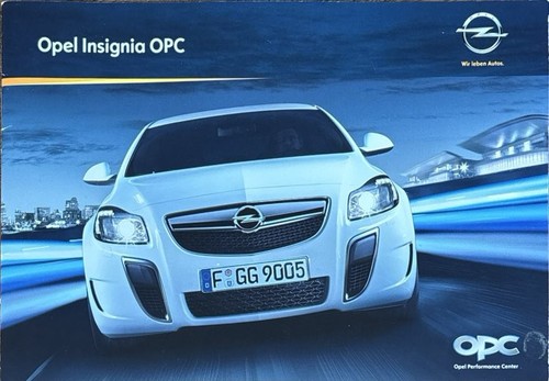 Opel insignia opc - opel, brochure