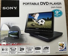 SONY DVP-FX930 9 Inch Portable DVD Media Player - Black in original box