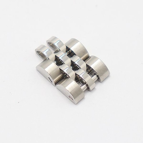 Rolex watch link - rolex, silver