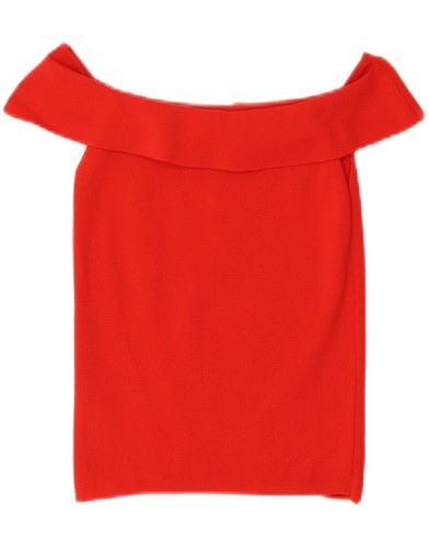 Zara womens crop off - off, shoulder