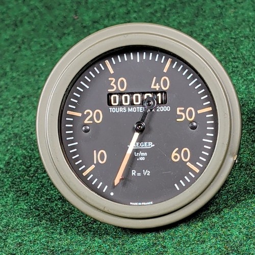 Vintage jaeger tachometer or - jaeger, (or